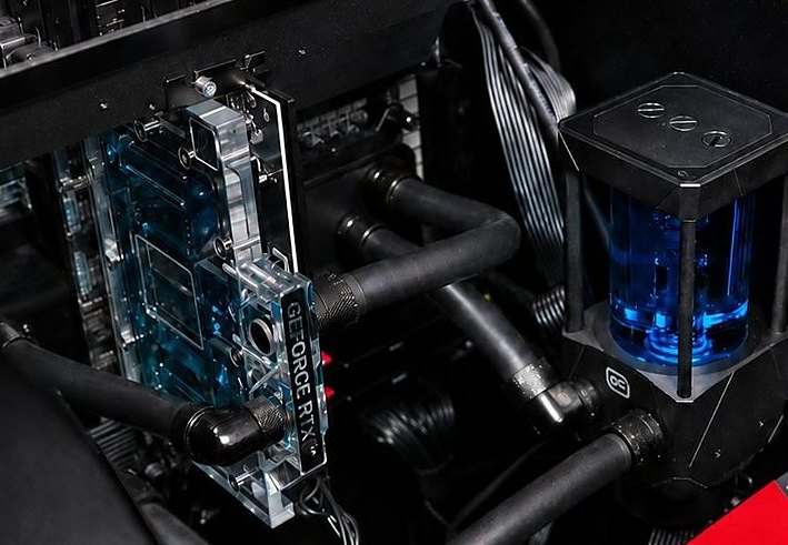 Simulator Wasserkühlung