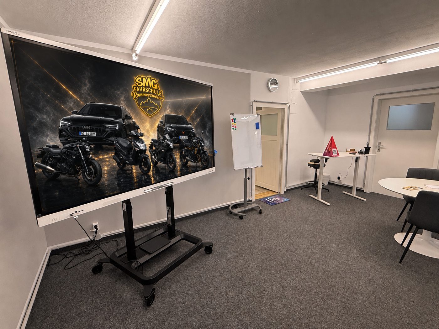 Modernes interaktives Smartboard